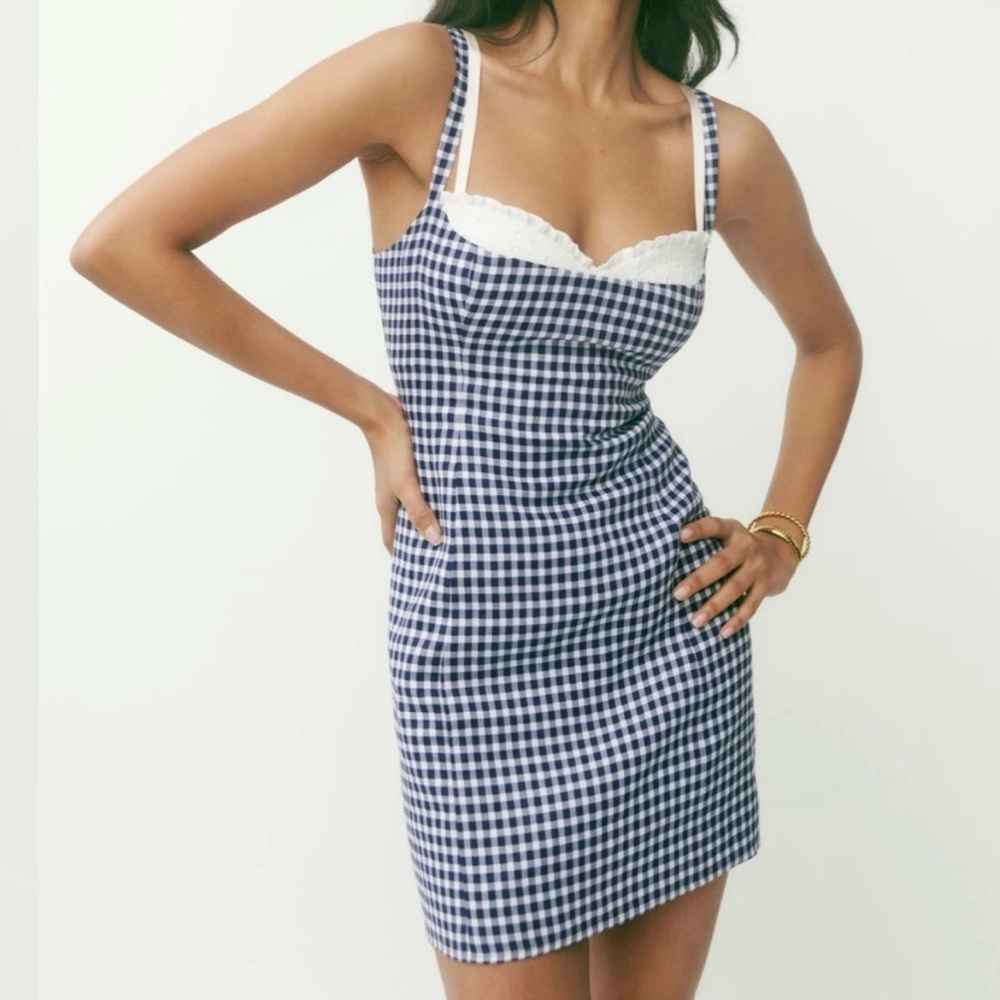 Reformation Lovella Linen dress